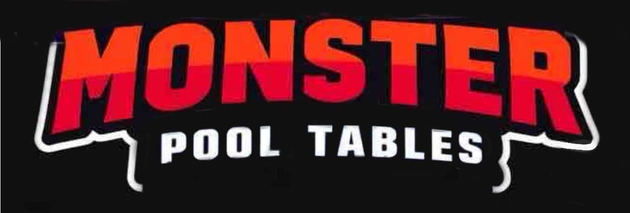 The logo for the company Monster Pool Tables