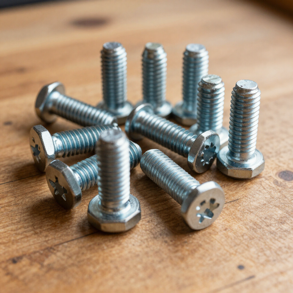 Tornillería para instalación eléctrica industrial