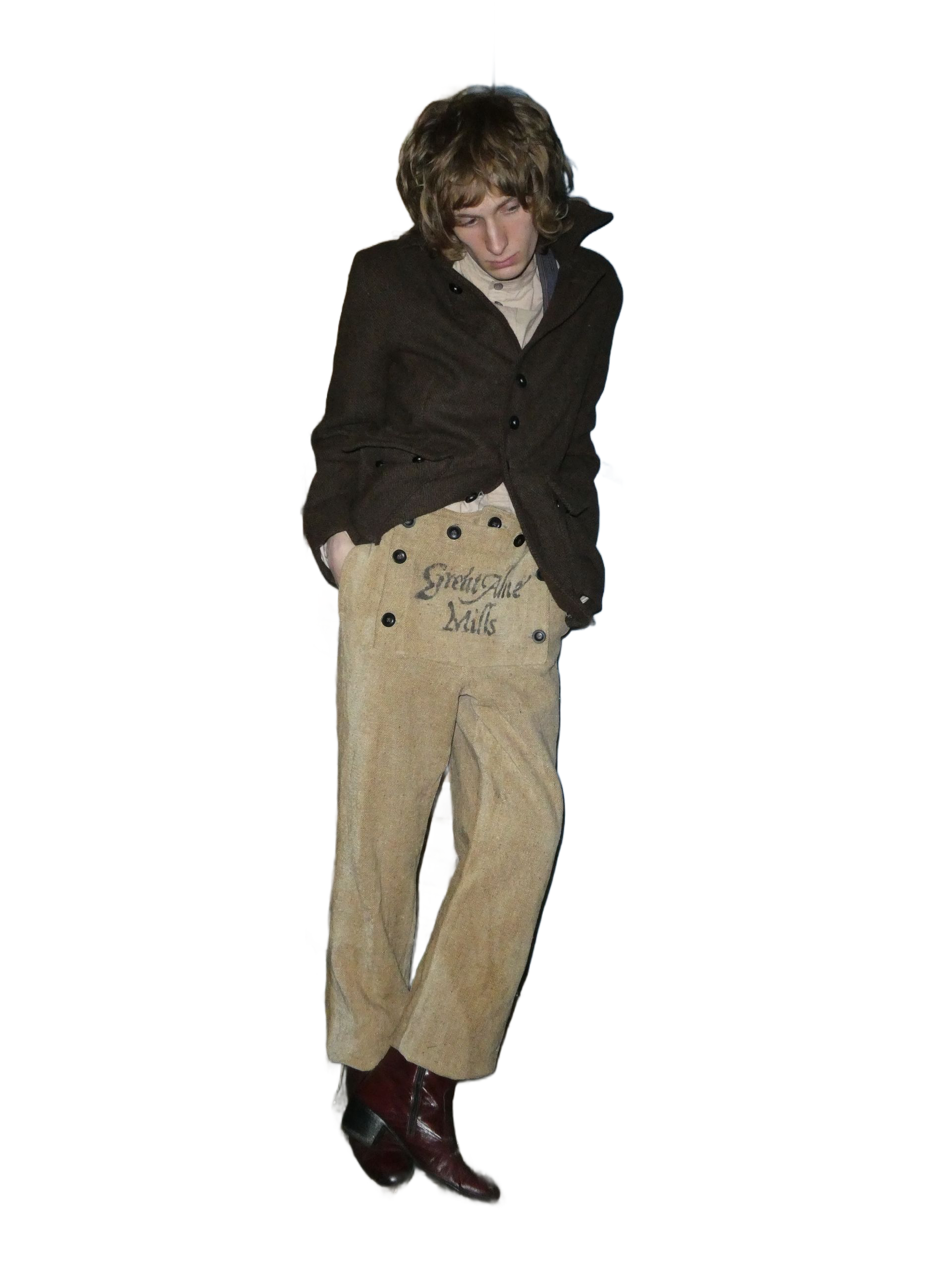 Tweed Overdyed Jacket