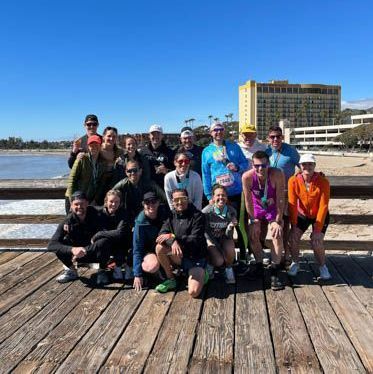 Ventura Marathon Running Group Image - On The Ventura Pier