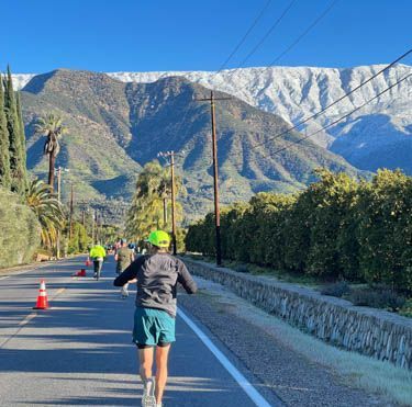 Ventura Marathon Course Image in Ojai