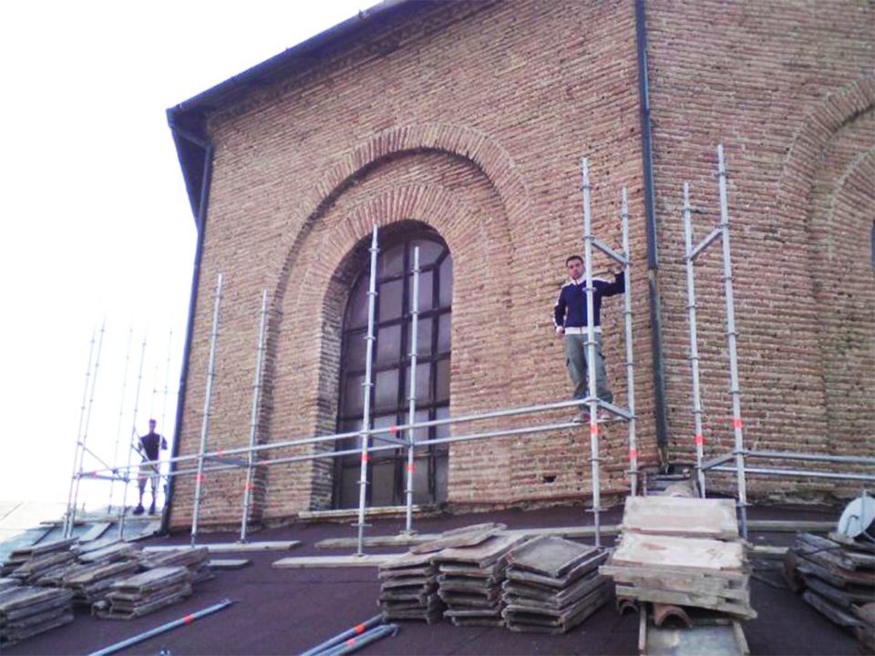 manutenzione di un tetto