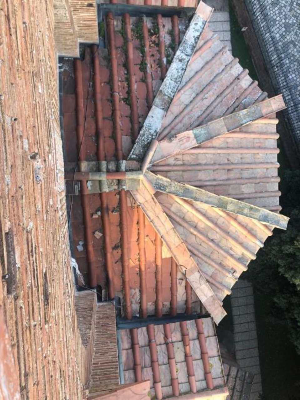 rifacimento della copertura di una basilica