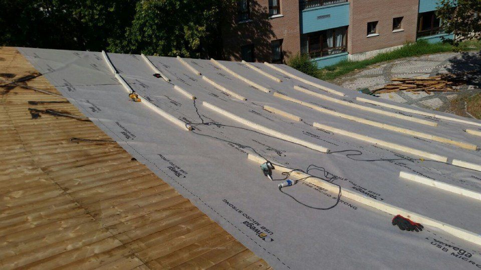 impermeabilizzazione di una copertura