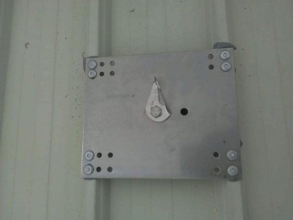 installazione di una linea vita permanente classe A