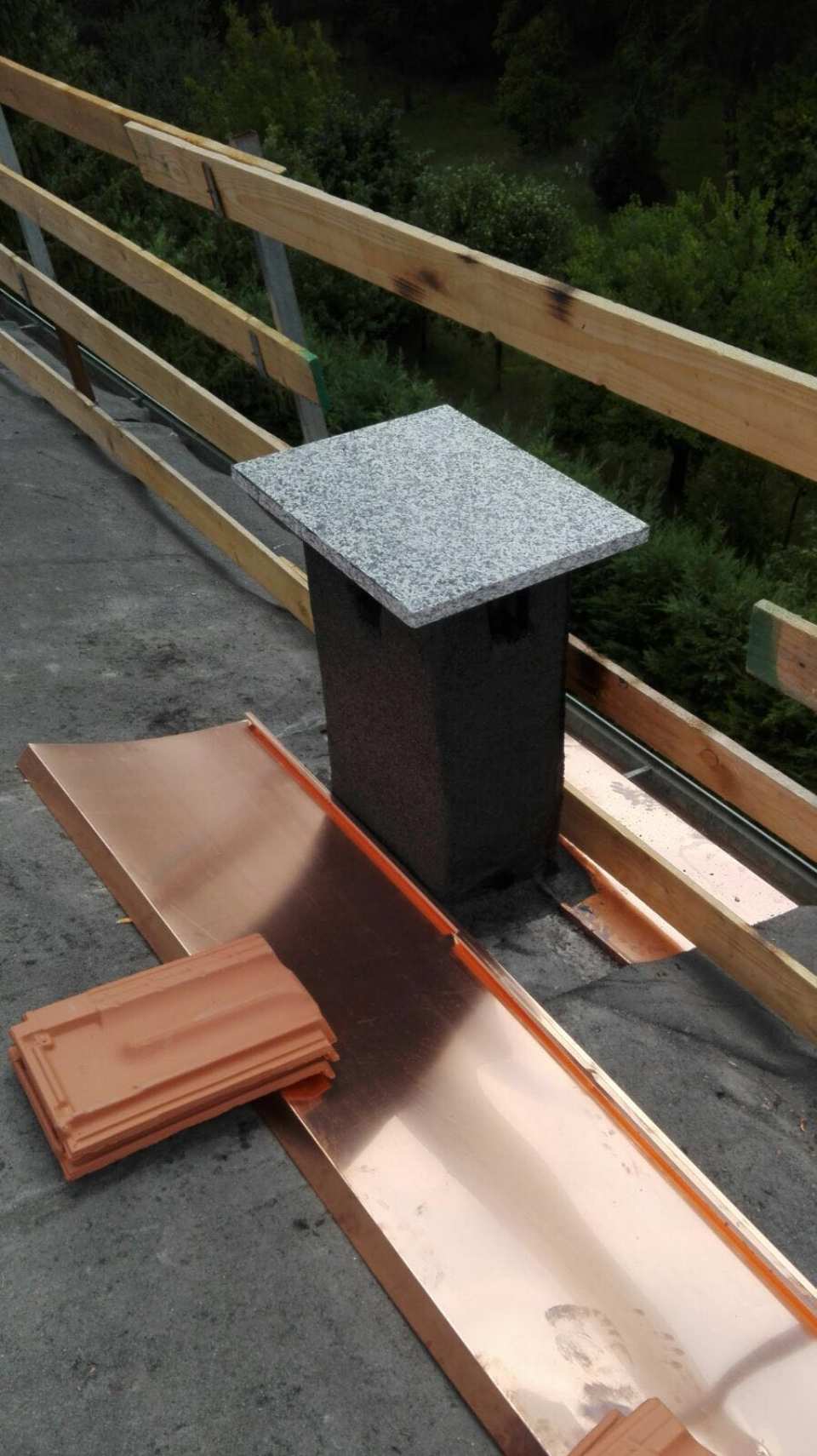 posa di guaina per rifacimento tetto