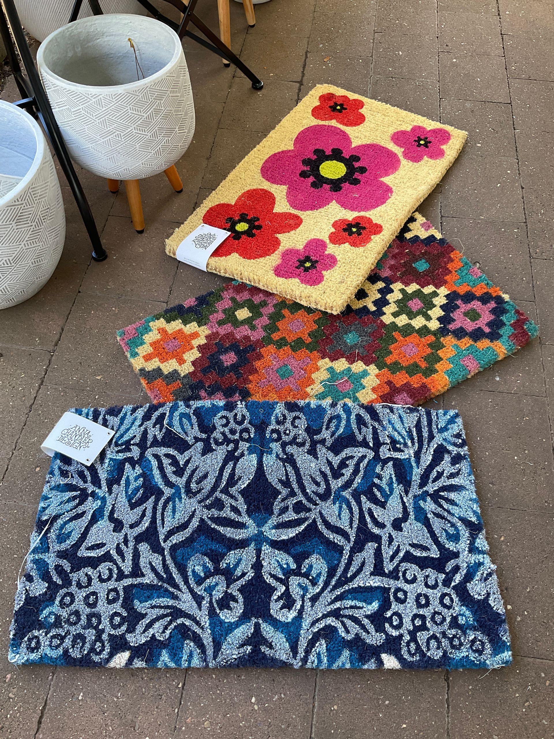 Colourful Outdoor Decor Mats - Magnolia Nursery, Dubbo NSW
