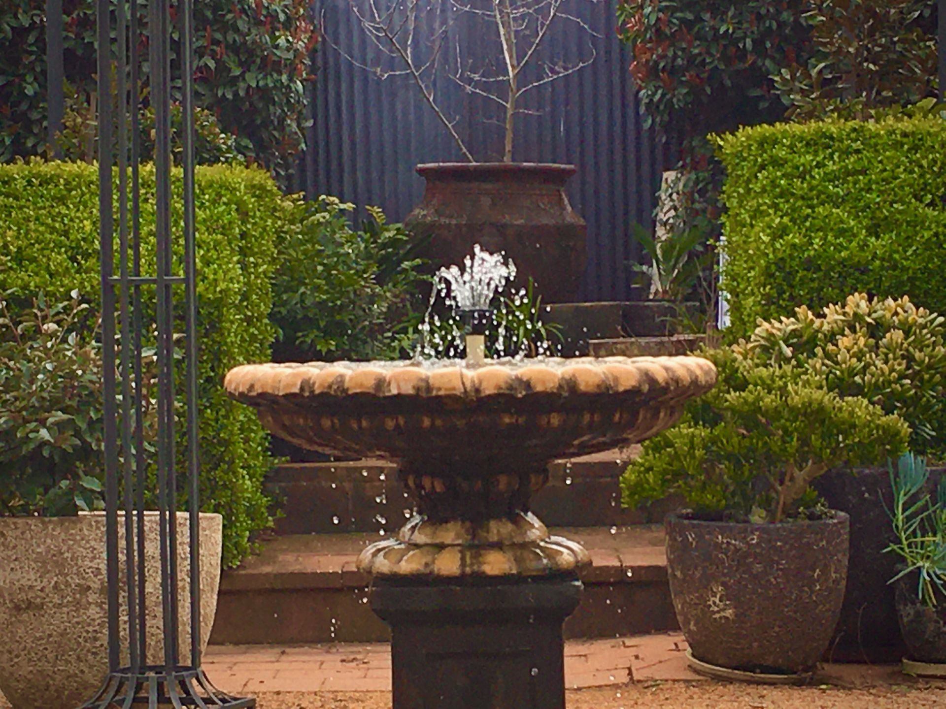 Outdoor Water Feature - Magnolia Nursery, Dubbo NSW