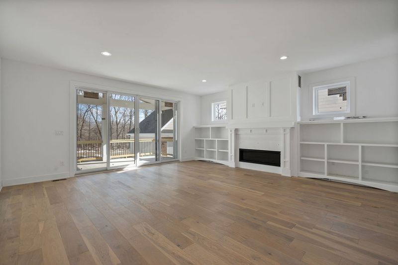 Living room before staging