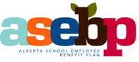 The logo for the alberta school employee benefit plan