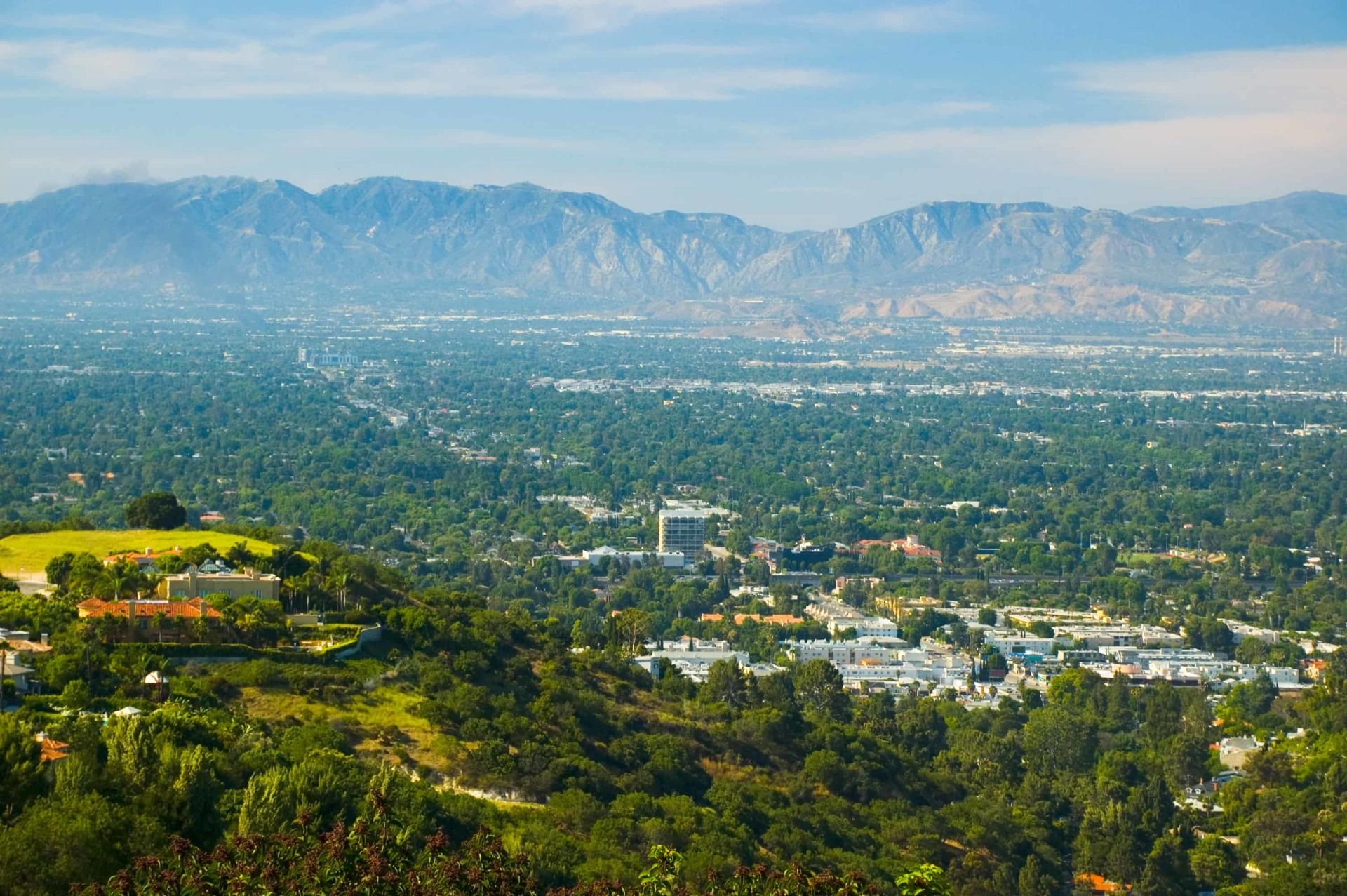 San Fernando Valley Aerial View