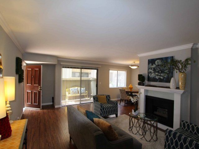 Staged Unit Living room