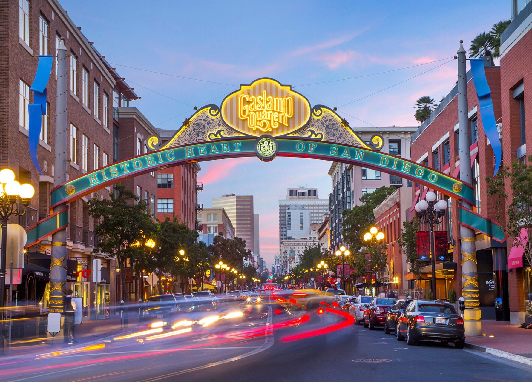 Photo of Gaslamp Quarter in San Diego