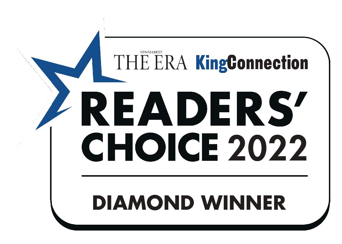 The Era King Connection Readers' Choice 2022 Diamond Winner logo with a blue star.