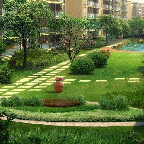 Grounds Maintenance service with impeccable garden