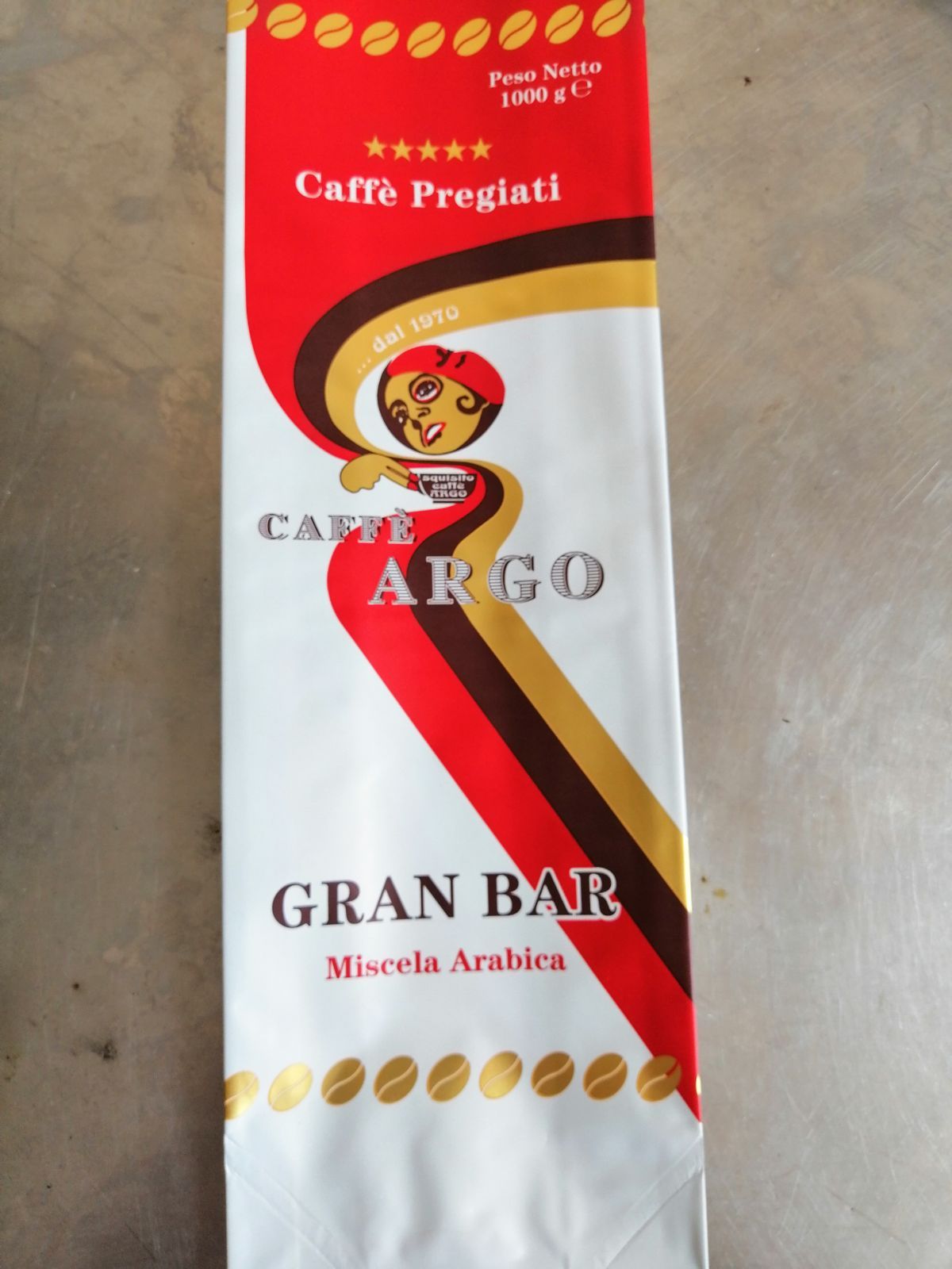 confezione di caffè miscela arabica