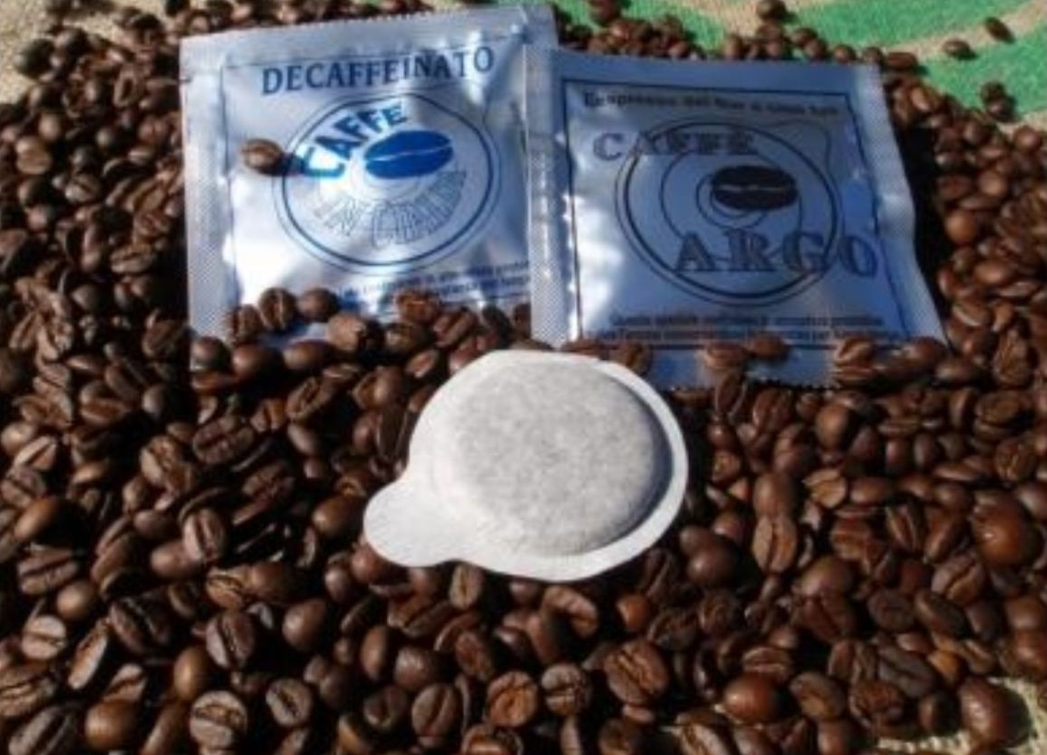 caffè decaffeinato in cialde