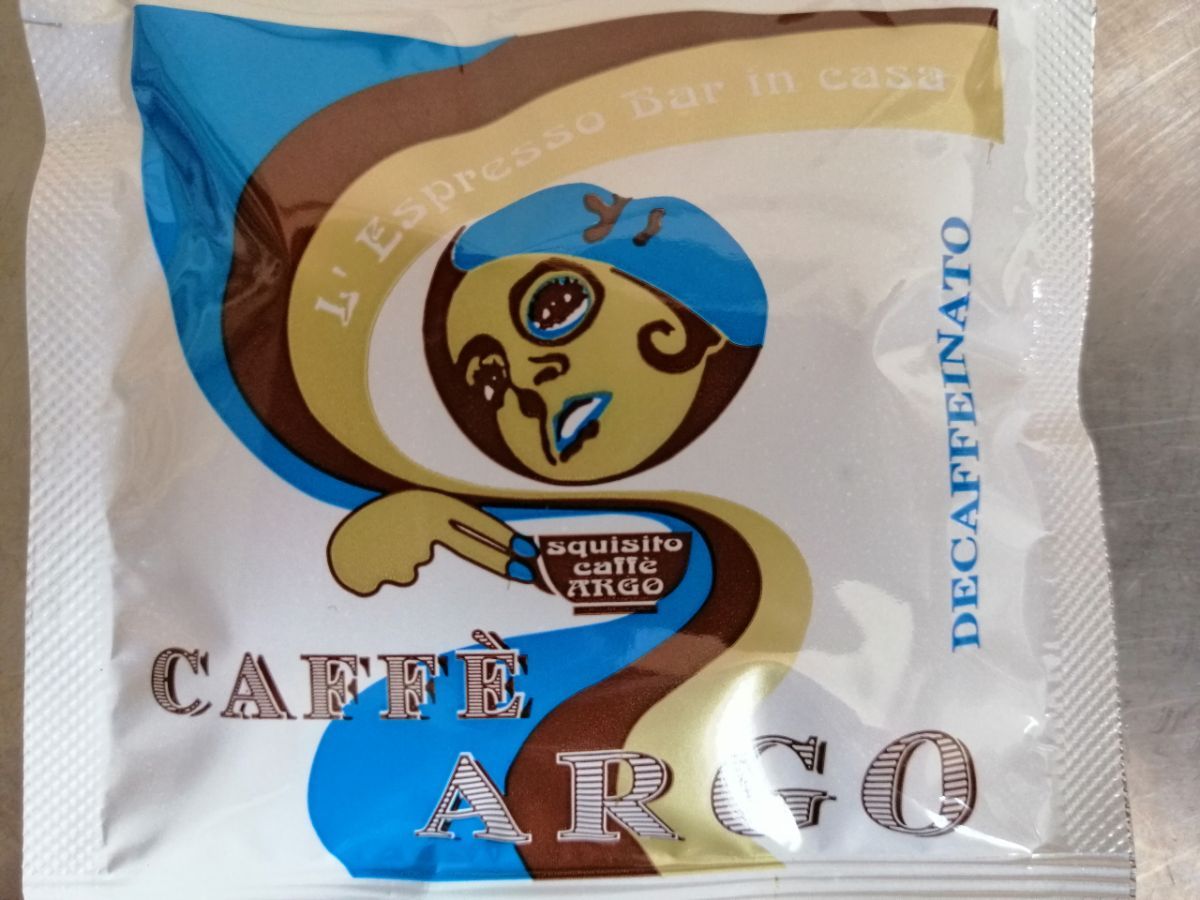 confezione di cialde di caffè decaffeinato