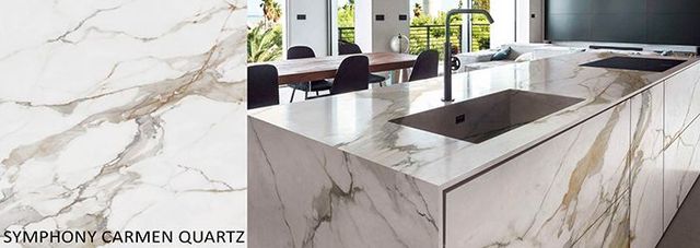 Leathered Granite Countertops by CSW