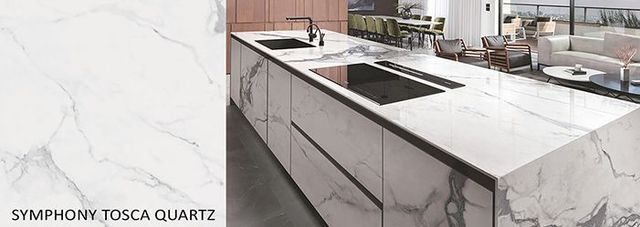 Leathered Granite Countertops by CSW