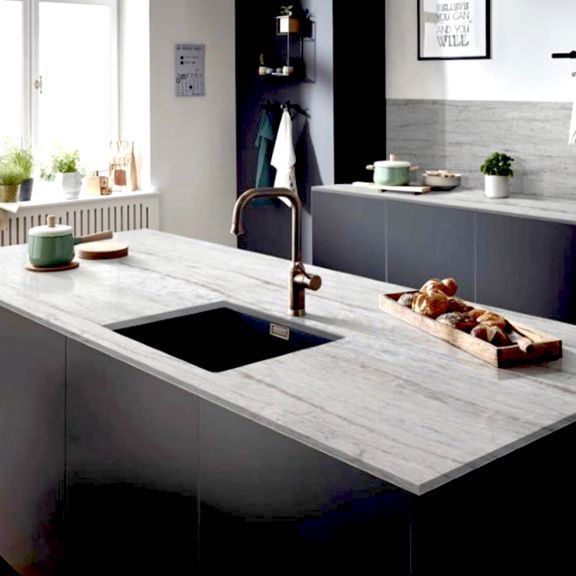 Leathered Granite Countertops by CSW