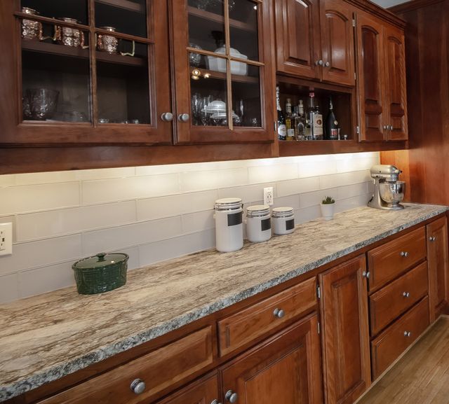 Leathered Granite Countertops by CSW