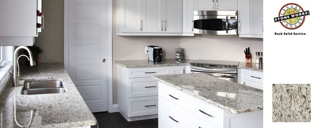 White Ornamental Granite  Countertops, Cost, Reviews