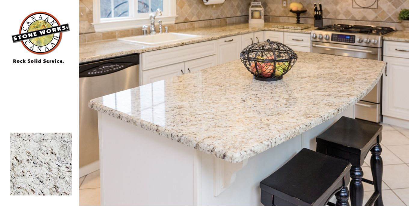 White Ornamental is a low-variation white granite suitable for a wide array of interior and exterior design projects including granite countertops, accent walls, floors, backsplashes, and other architectural elements.