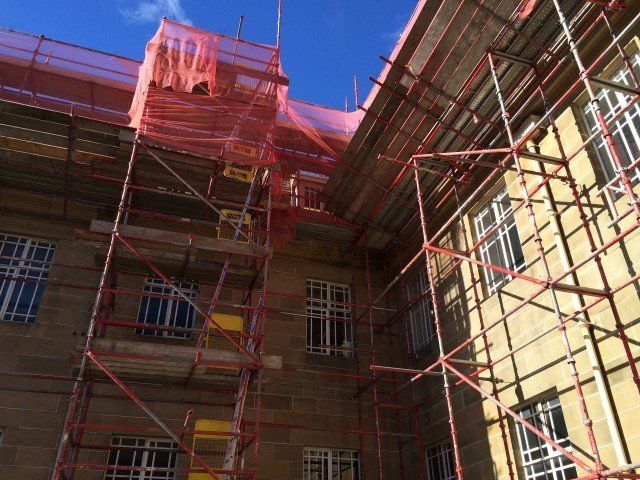 Scaffolding work