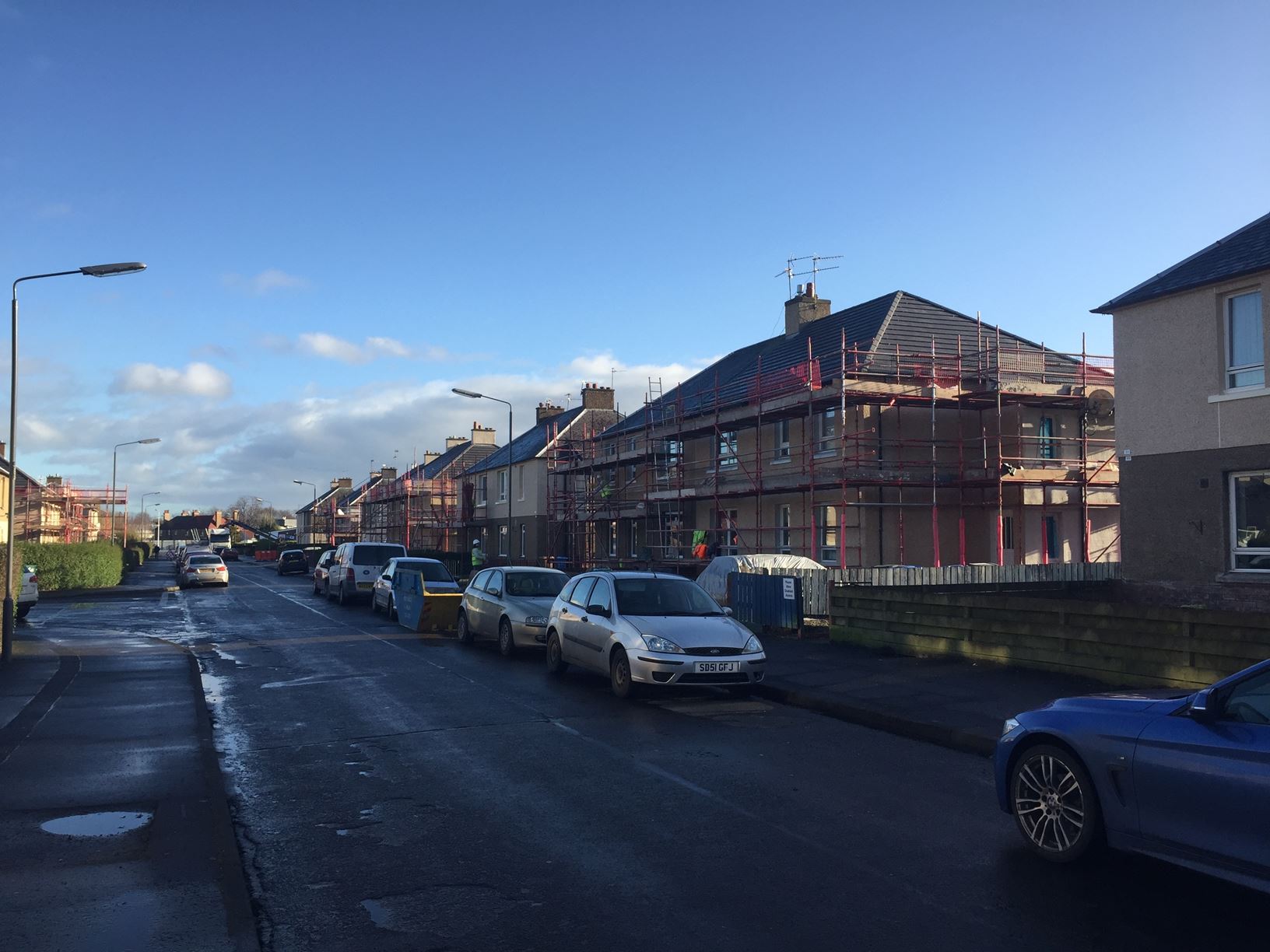 scaffolding projects for new builds