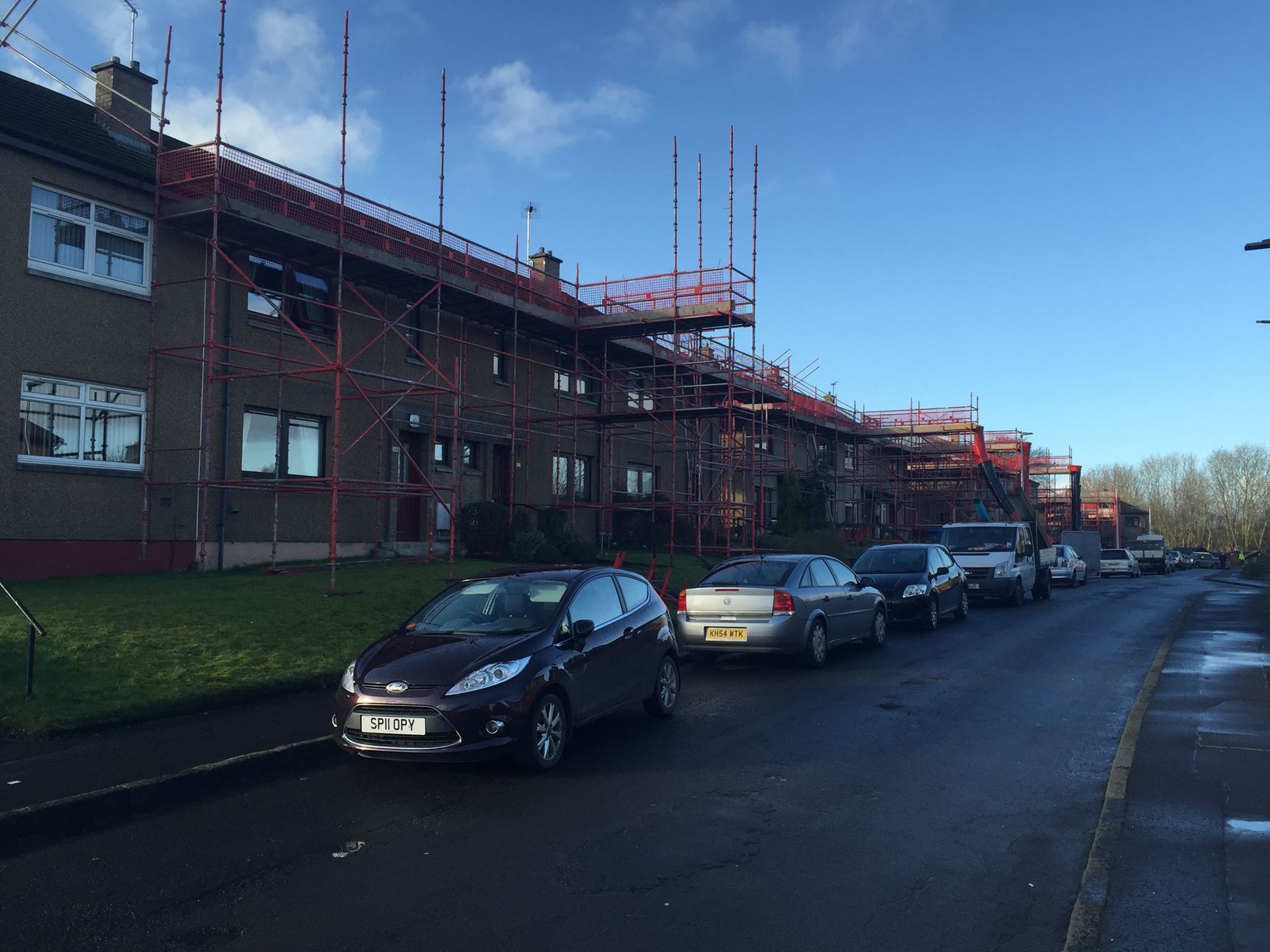 Falkirk Council scaffolding services