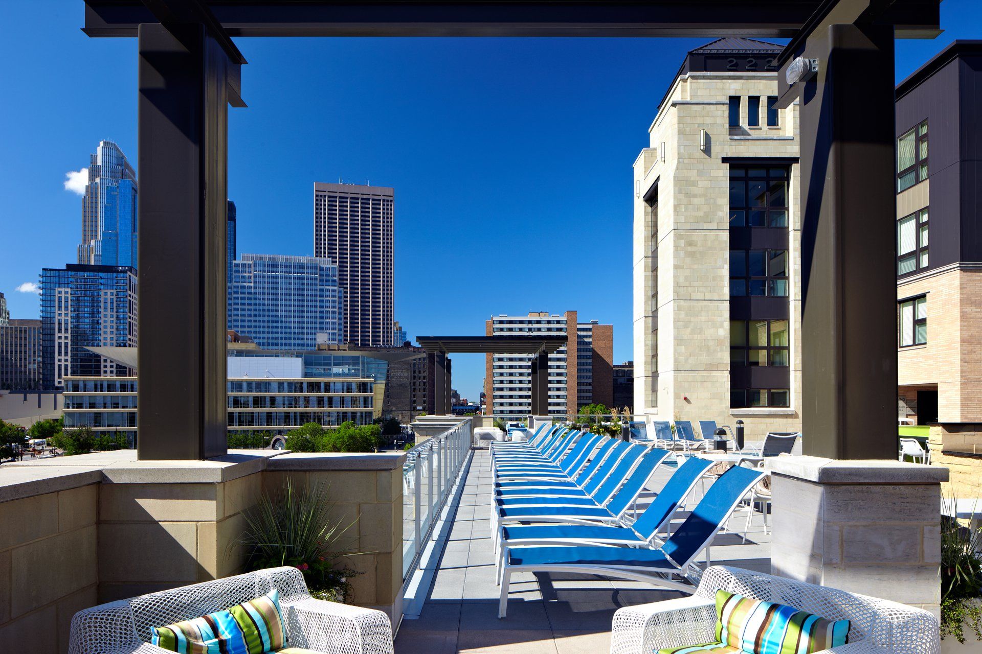 Rooftop Lounge and Seating | 222 Hennepin