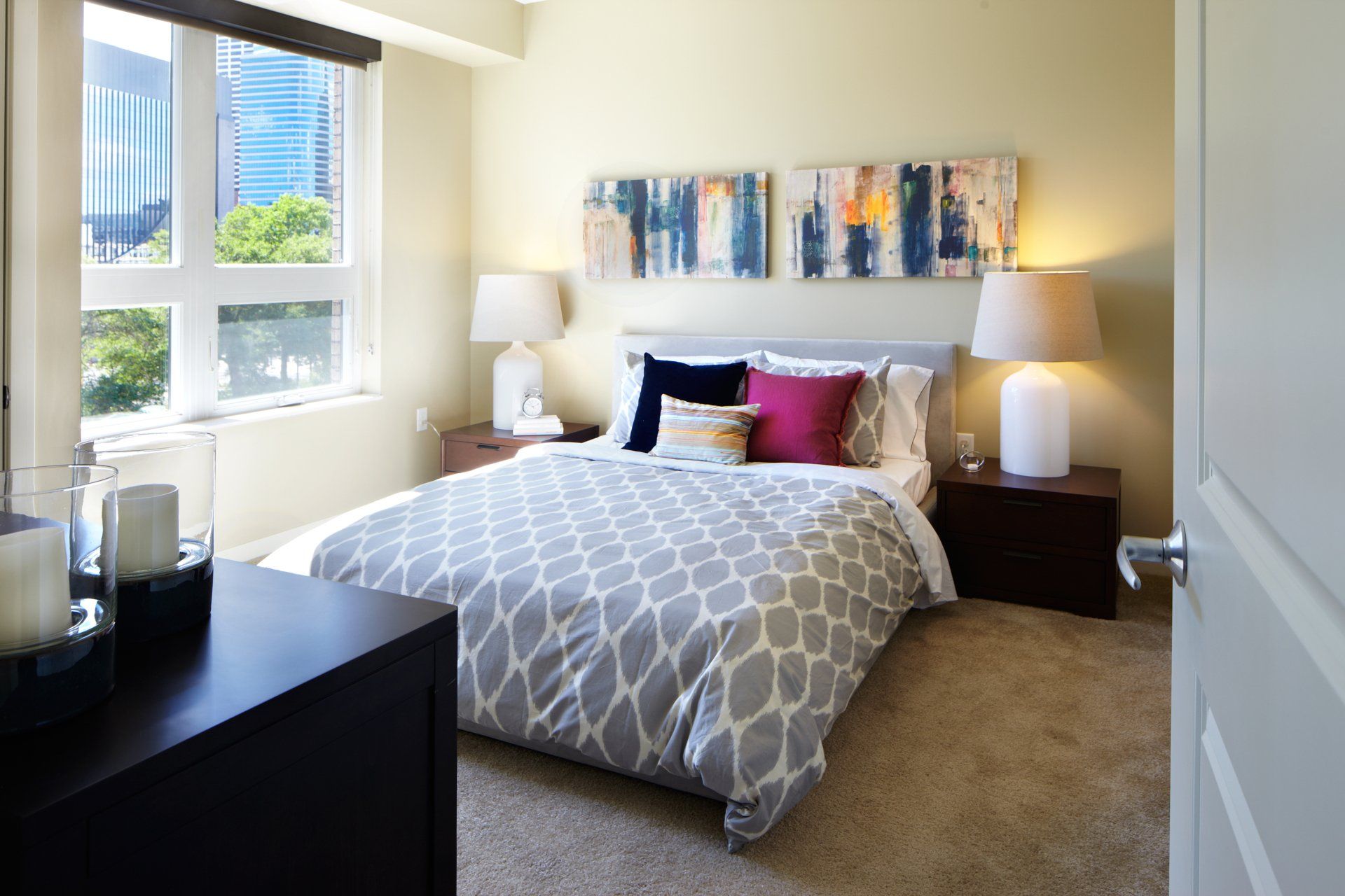 Bedroom with Wide Windows | 222 Hennepin