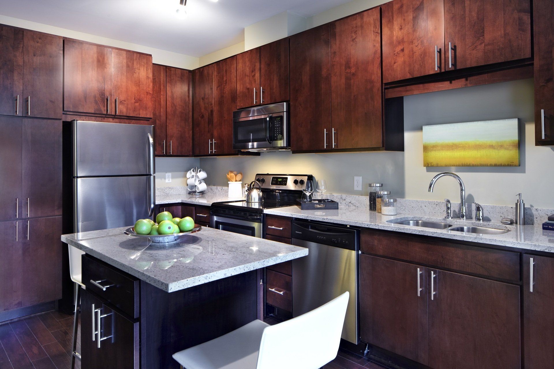 Kitchen with Island | 222 Hennepin