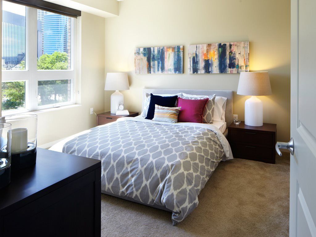 Bedroom with Wide Windows | 222 Hennepin