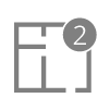 floor plan icon.