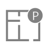 floor plan icon.
