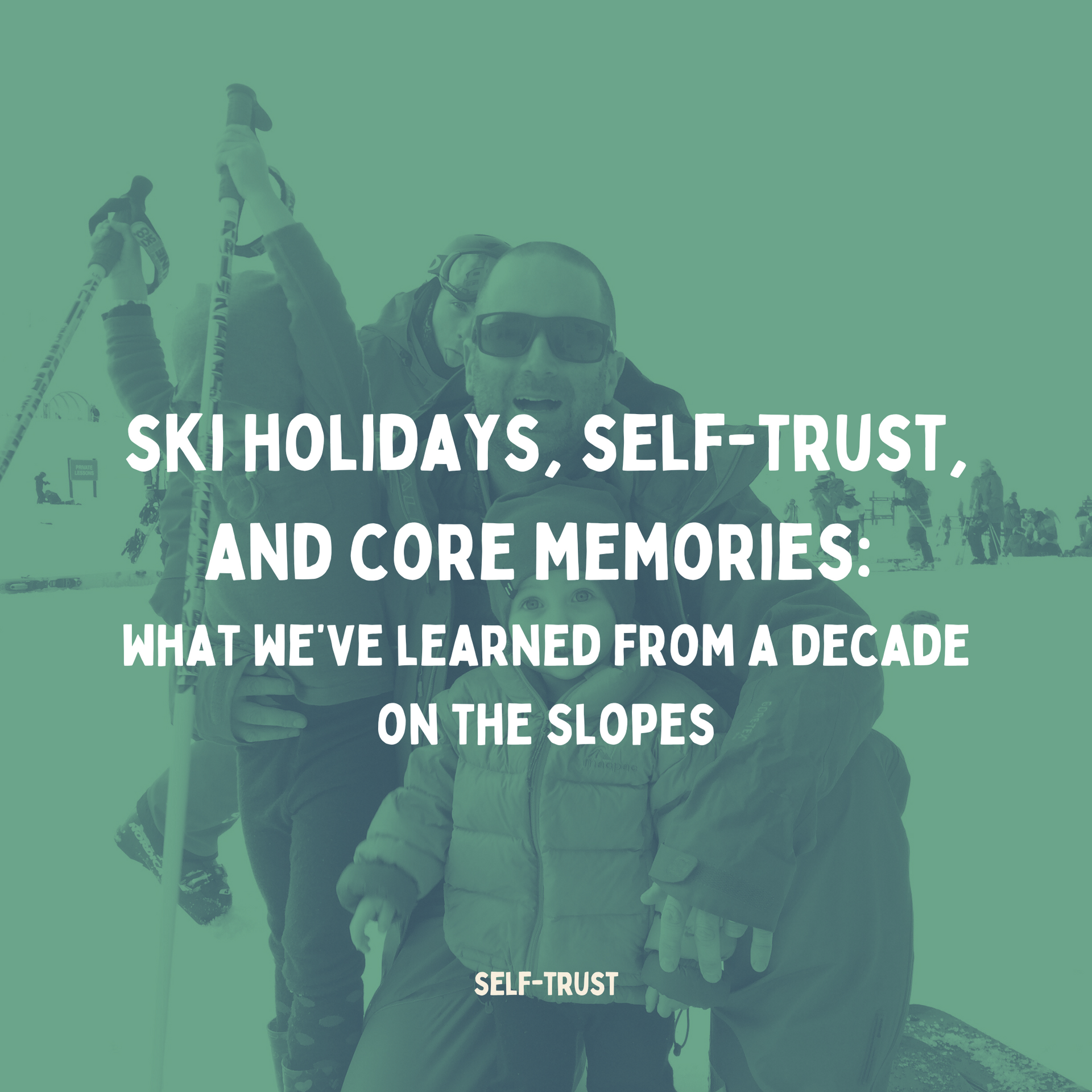 Family ski holiday