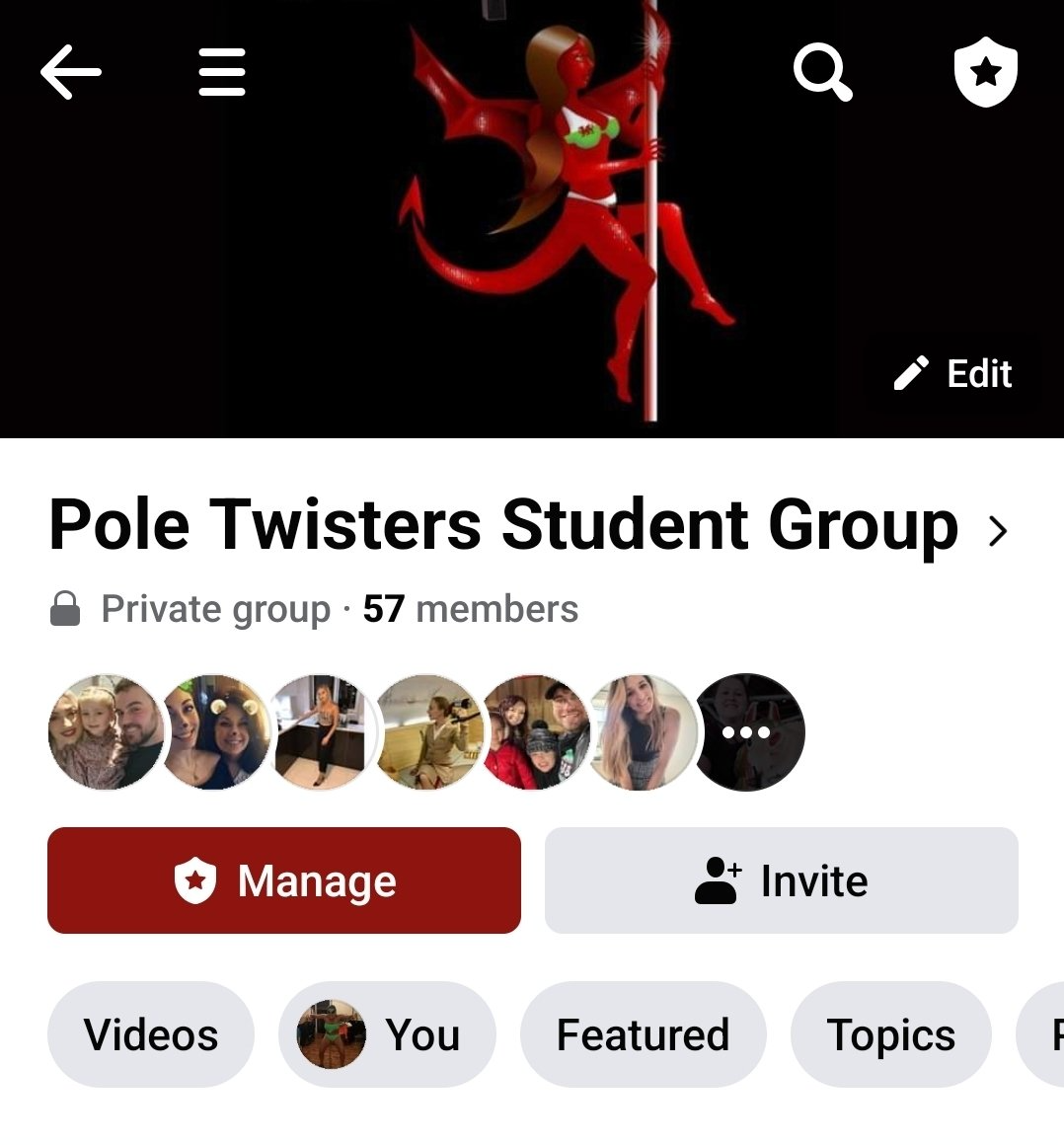 Facebook student members group