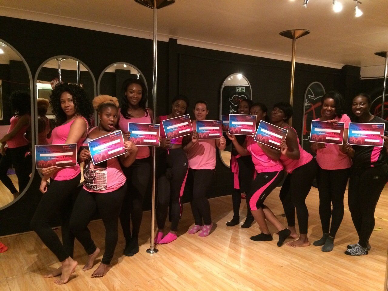 Pole Dancing Parties / Pole Twisters / Cardiff / Studio