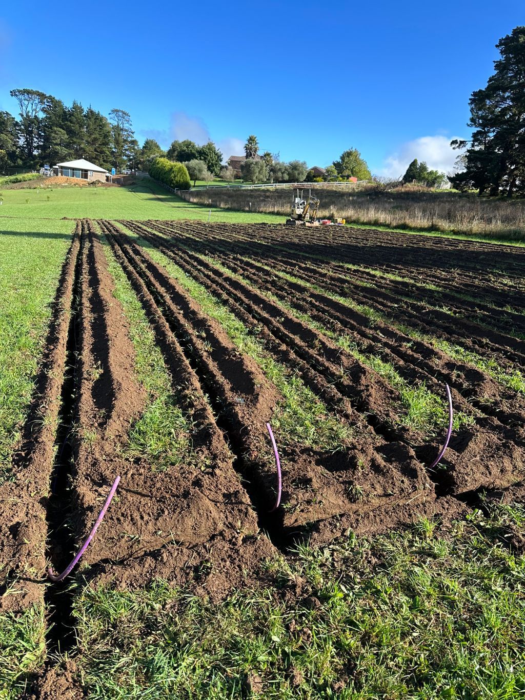 Water System Piping Underground — Wastewater Management in the Southern Highlands, NSW