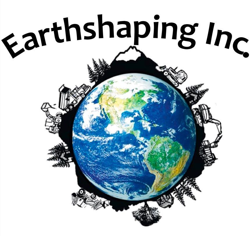 The logo for Earth Shaping LLC in Madison, IN