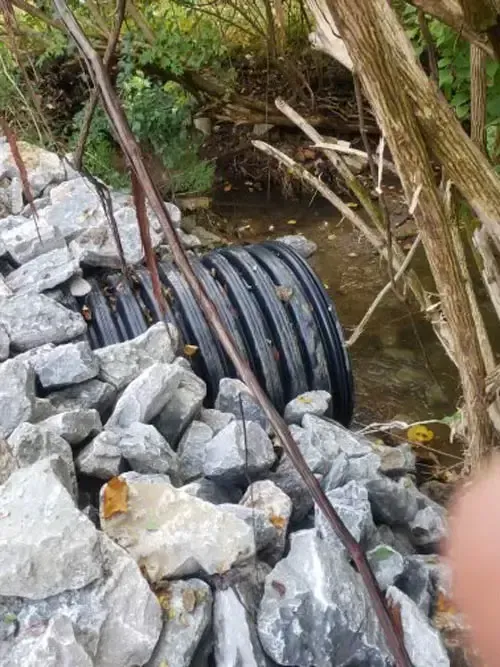 A excavation service in Madison, IN by Earth Shaping LLC