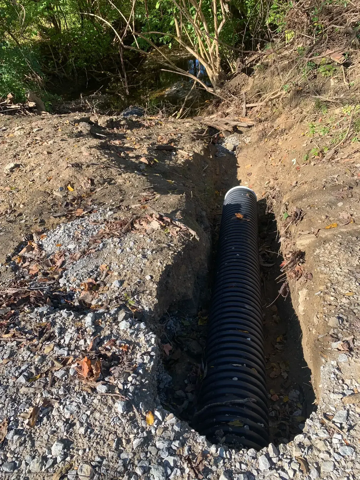 A excavation service in Madison, IN by Earth Shaping LLC