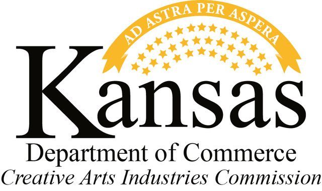 Kansas Department of Commerce logo with the word Kansas and the state motto