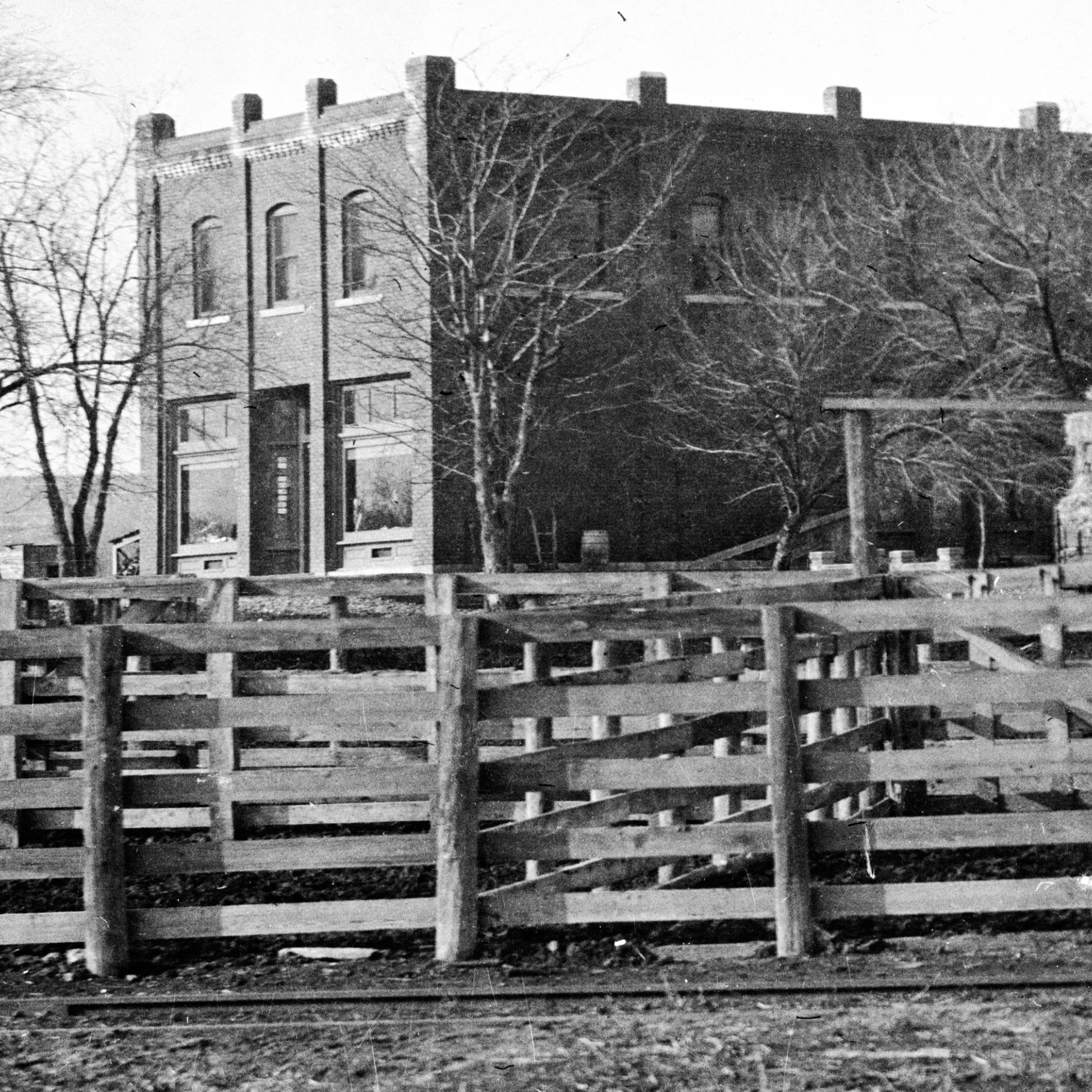 Historical stores with stockyards
