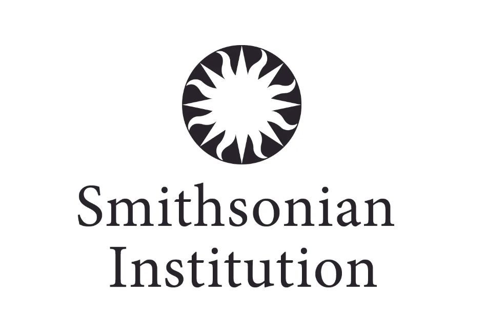 A black and white logo for the smithsonian institution