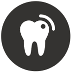 Teeth with damage icon — Family dentist in Forest Hills, NY