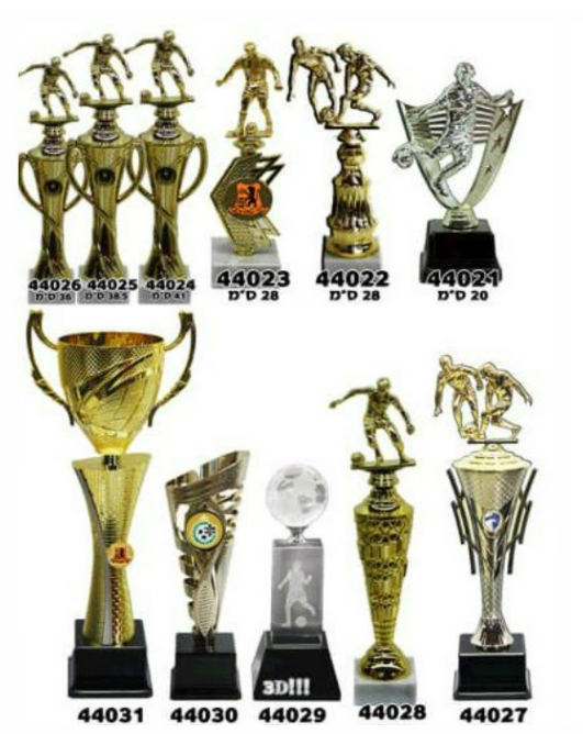 גביעים מוגים שונים