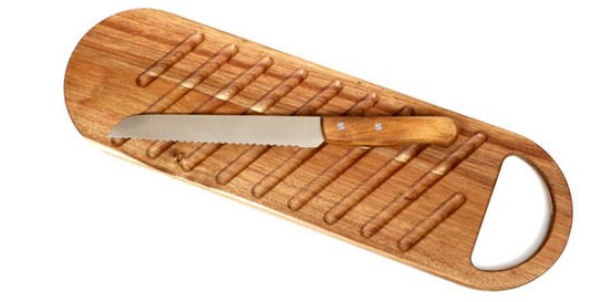 מגש לחם וסכין